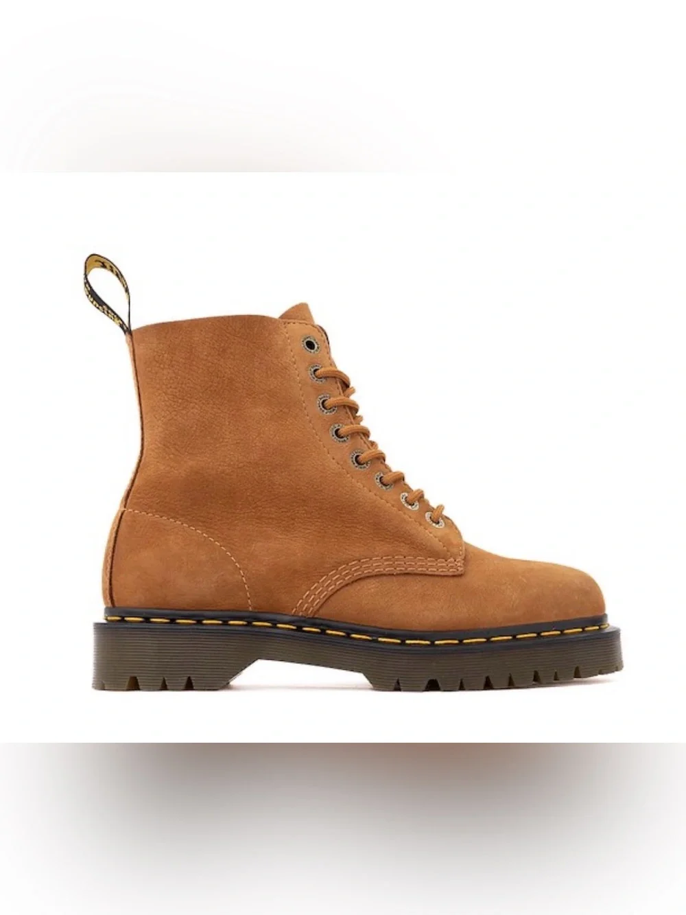 NWOB Men’s Dr. Martens 1460 Pascal Bex 8-Eye Dessert Brown Lace-Up Boot Size 12